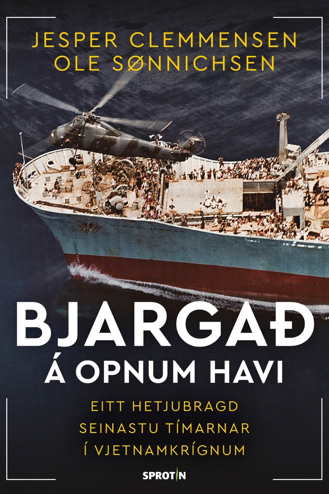 Bjargað á opnum havi