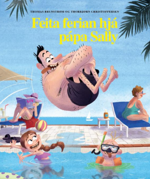 Feita ferian hjá pápa Sally